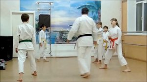 ★Видео урок №3★ Ката Хейан Нидан (Heian nidan Shito - ryu karate)  4 часть★