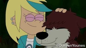 Werewolf Luna saves Sam from a Wild Wolf! “Loud House” Part 2