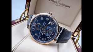 Обзор часов Ulysse Nardin Maxi Marine Chronometer 43 mm 265-67/43-BQ