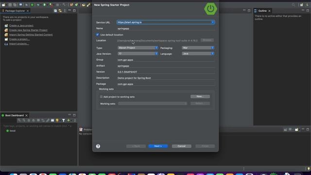 Download and Install Spring Tool Suite 4 on MacOS M1/M2 2022 | Create First Spring Boot Project