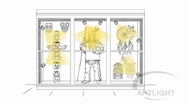 Экспозиционная магнитная система ARTLIGHT смотреть онлайн