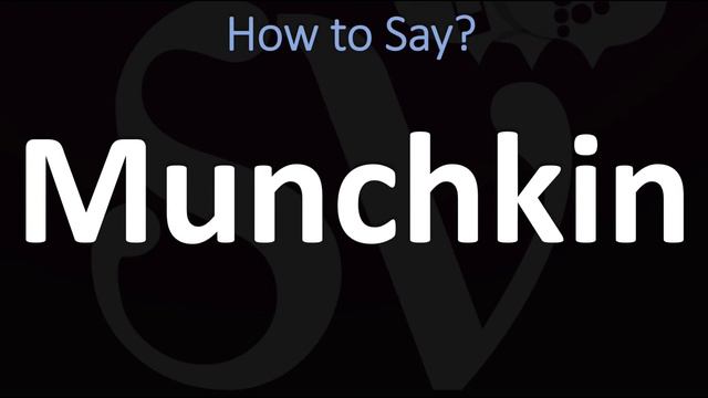 How to Pronounce Munchkin? (CORRECTLY) смотреть онлайн
