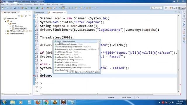 Selenium 34: Writing Selenium Test Cases Part-2