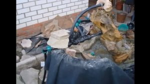 Пруд с водопадом своими руками