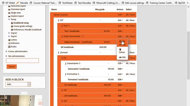Moodle Gradebook Setup - 3.5 смотреть онлайн