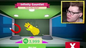 How to the get the INFINITY GAUNTLET in Roblox!!