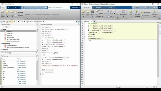 Find Peaks Python & Matlab , Calcular máximos locales de una señal смотреть онлайн