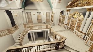 Визуализация проекта обустройства Знаменского храма Новоспасского монастыря.mp4