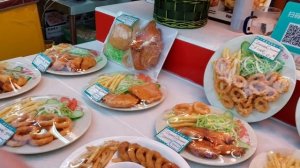 Площадь еды в Дадунхае между ТЦ Зима Лето. Фудкорт. Exotic food. Где питаться в Санья? Уличная еда