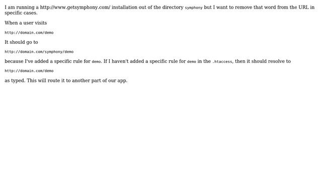 DevOps & SysAdmins: .htaccess rewrite rule to ignore a directory смотреть онлайн