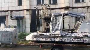 Аэролодка производства Мастерской Дед Мазай