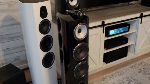 Bowers Wilkins 804 D3 speakers quick glance