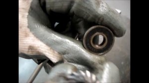 Ремонт редуктора бензокосы, замена шестеренок/Repair of gearbox of brush cutter,