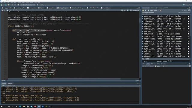 PyTorch/Python/R Geospatial Semantic Segmentation (DeepLabv3+) Example (Inria) смотреть онлайн