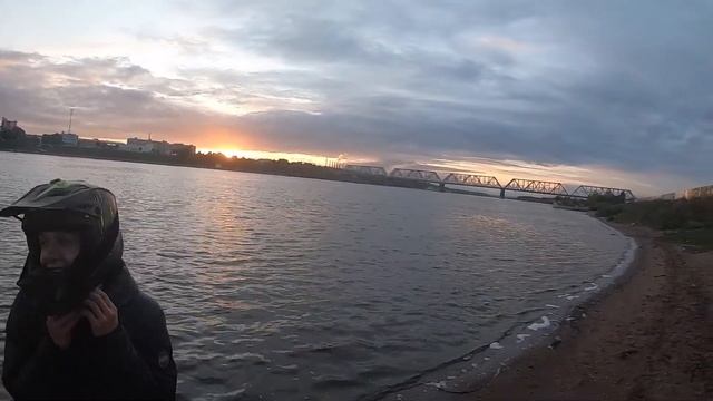 Доехали до Заволжского МОСТА на квадроцикле! // Лайтовая покатушка на квадроциклах Brp и cfmoto смотреть онлайн