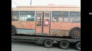Память троллейбусам тролза оптима в Твери