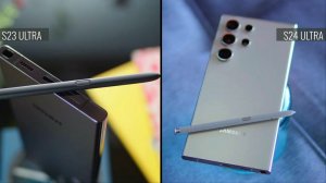 Samsung Galaxy S24 Ultra и  S23 Ultra - Сравнение устройств