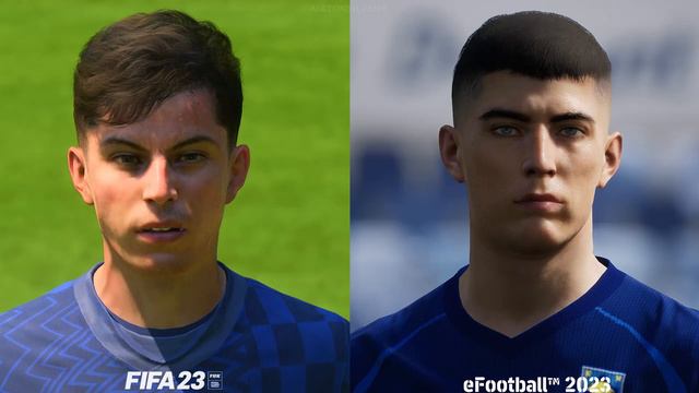 FIFA 23 vs eFootball 2023 - Faces Comparison HD смотреть онлайн