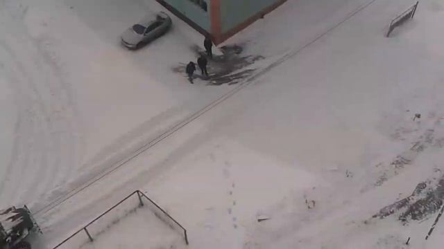 курск 25.03.2013 ДОСААФ (много снега) смотреть онлайн