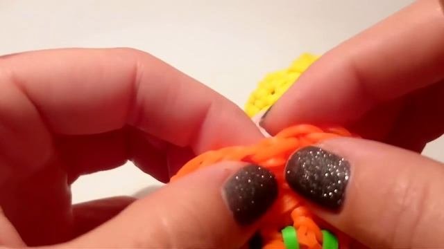 КУКЛА ЛУМИГУРУМИ /амигуруми из резинок Rainbow Loom/ DOLL Loomigurumi,  Радужки Rainbow Loom ч 3