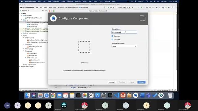 Mobile Application Development -Lecture 13 Types of Android Services with practical example - Part1 смотреть онлайн