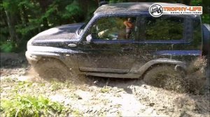 20 внедорожников по бездорожью УАЗ Toyota Nissan Mitsubishi Шеви Нива 4х4 покатушка Трофи-лайф 2020