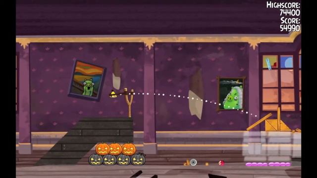 Angry birds seasons haunted hogs level 2 10 three stars смотреть онлайн