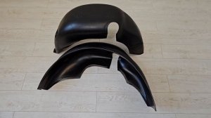 защита арок авео т250 зад