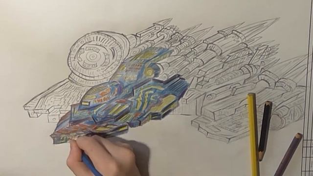 Рисуем мой корабль во вселенной ютуб + заставка | Найк .bro 005 смотреть онлайн