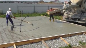 Заливка Фундамент плита своими руками