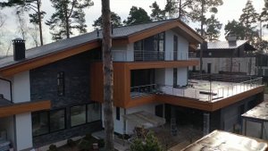 ULIANA. Строительство дома в стиле современного шале