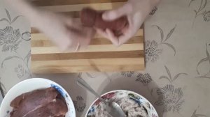 МЯСНЫЕ ПАЛЬЧИКИ с салом и чесноком