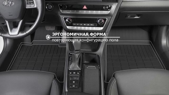 Автомобильные коврики салона для Hyundai Sonata смотреть онлайн