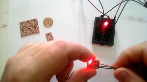 Модуль сенсорного переключателя на специализированной микросхеме TTP223