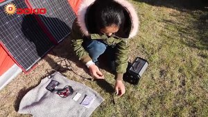 DOKIO Foldable Solar Panel 150w