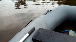 Болотоходные винты.  Испытания винта незацепляйки на Карвер 3,8 и Ямаху 2,5.