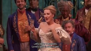 VERDI (La Traviata) "Libiamo, ne’ lieti calici” Diana Damrau y Juan Diego Florez