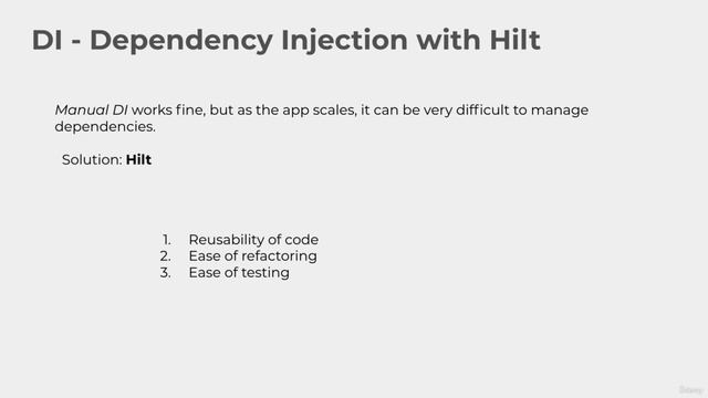 124 - Note App Improvements -  Manual DI vs Hilt