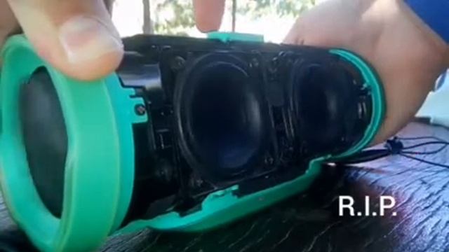 JBL CHARGE 3 R.I.P. BATTERY PLS HELP