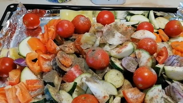 Хит сезона!Овощи запеченные в духовке!!Hit of the season!Vegetables baked in the oven!!