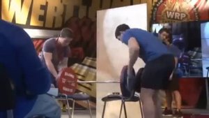 Денис Цыпленков-Новый мировой рекорд по поднятию штанги на бицепс, федерация WRPF
