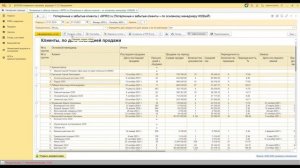 Клиенты которые давно не покупали - отчет для 1С Предприятие 8 (УТ 11 / КА 2 / ERP / УТ 10.3 / УПП