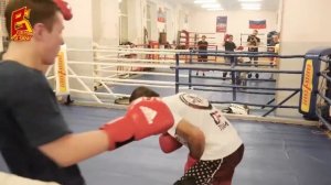 Так учатся драться / Cпарринг МС против КМС / Кикбоксинг тренировка