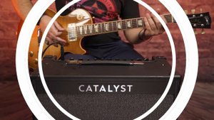 LINE 6 Catalyst 60 guitar amp sound test- Lucky Music Network