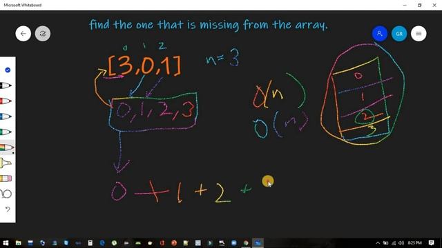 LeetCode 268 Missing number solution |  find missing number in an array