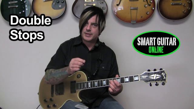 Double Stops Tutorial from SmartGuitarOnline смотреть онлайн