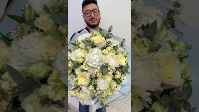 Авторский Букет L  «Дориан Грей» #flowerstory #букеты #цветы #магазинцветов #розы #маттиола