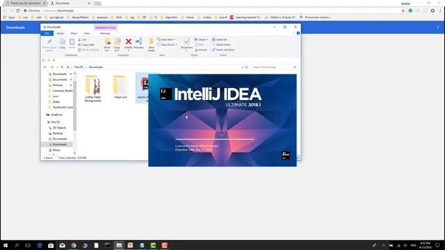 Install IntelliJ idea 2018.1 & JDK configuration смотреть онлайн