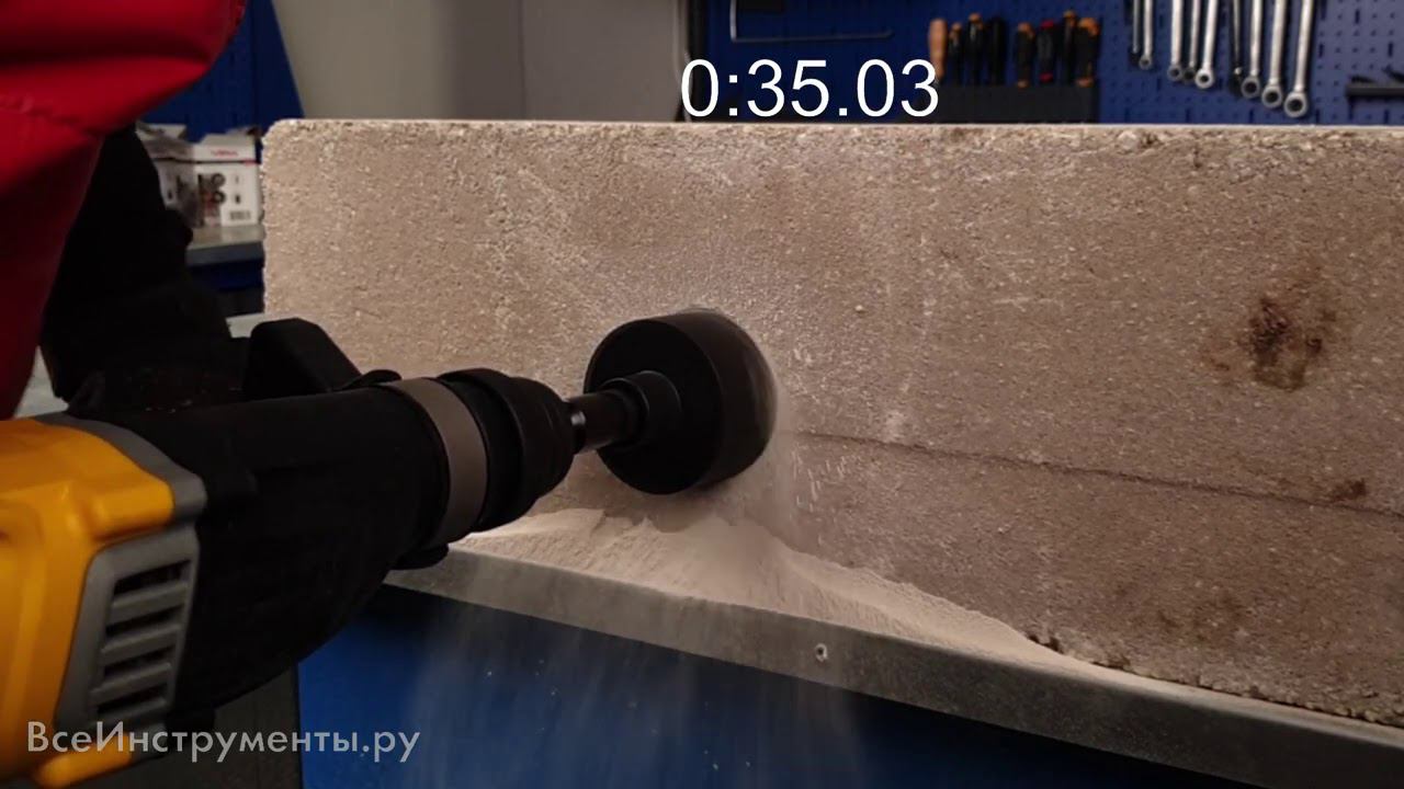 Обзор коронок алмазных по бетону VIRA RAGE смотреть онлайн