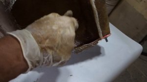 укладка стекломата на полиэфирной смоле